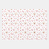 CHERRY BLOSSOM SAKURA PATROON NAME WRAPPINGPAPIER INPAKPAPIER VEL (Voorkant 2)
