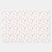 CHERRY BLOSSOM SAKURA PATROON NAME WRAPPINGPAPIER INPAKPAPIER VEL (Voorkant)