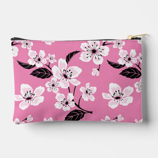 CHERRY BLOSSOM - SAKURA PATTERN IN LITE PINK ETUI (Achterkant)