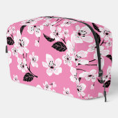 CHERRY BLOSSOM - SAKURA PATTERN IN LITE PINK TOILETTASJE (Rechterhoek)