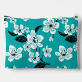 CHERRY BLOSSOM - SAKURA PATTERN IN TEAL ETUI (Achterkant)