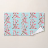 Cherry blossom Sakura Pink Floral Japans Azië Bad Handdoek (Handdoek)