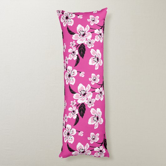 CHERRY BLOSSOM - SAKURA (PINK) LICHAAMSKUSSEN (Achterkant (Verticaal))