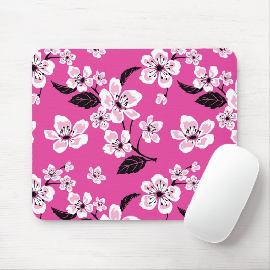 CHERRY BLOSSOM - SAKURA (PINK) MUISMAT (Met muis)