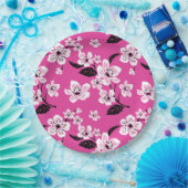 CHERRY BLOSSOM - SAKURA (PINK) PAPIEREN BORDJE (Feest)