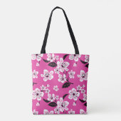 CHERRY BLOSSOM - SAKURA (PINK) TOTE BAG (Achterkant)