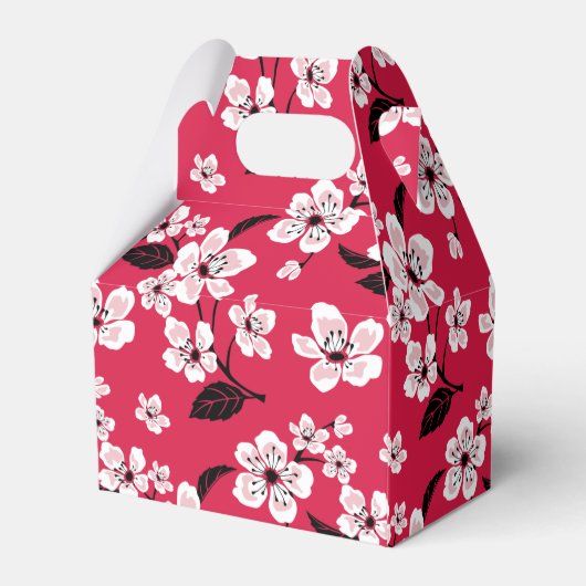 CHERRY BLOSSOM - SAKURA (RED) BEDANKDOOSJES (Achterkant)