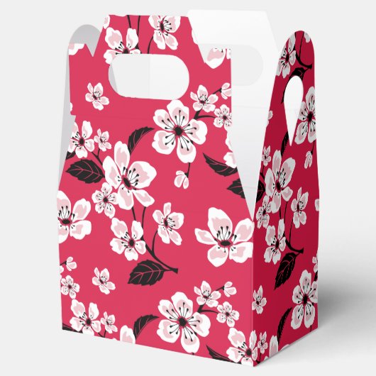 CHERRY BLOSSOM - SAKURA (RED) BEDANKDOOSJES (Geopend)