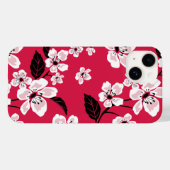 CHERRY BLOSSOM - SAKURA (RED) Case-Mate iPhone CASE (Achterkant (horizontaal))