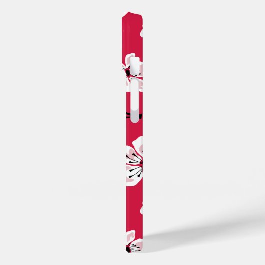 CHERRY BLOSSOM - SAKURA (RED) Case-Mate iPhone CASE (Achterkant / Links)