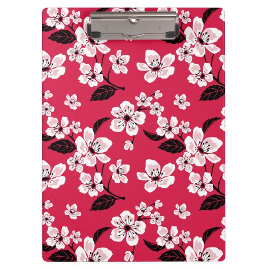 CHERRY BLOSSOM - SAKURA (RED) KLEMBORD (Voorkant)