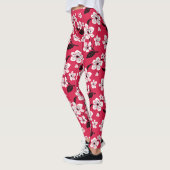CHERRY BLOSSOM - SAKURA (RED) LEGGINGS (Links)