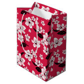 CHERRY BLOSSOM - SAKURA (RED) MEDIUM CADEAUZAKJE (Achterkant Gekanteld)