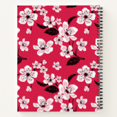 CHERRY BLOSSOM - SAKURA (RED) NOTITIEBOEK (Achterkant)