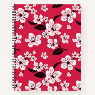 CHERRY BLOSSOM - SAKURA (RED) NOTITIEBOEK