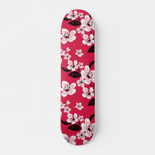 CHERRY BLOSSOM - SAKURA (RED) PERSOONLIJK SKATEBOARD