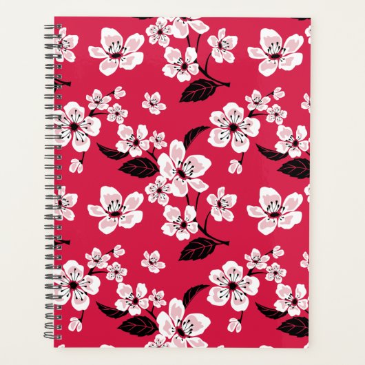 CHERRY BLOSSOM - SAKURA (RED) PLANNER (Voorkant)