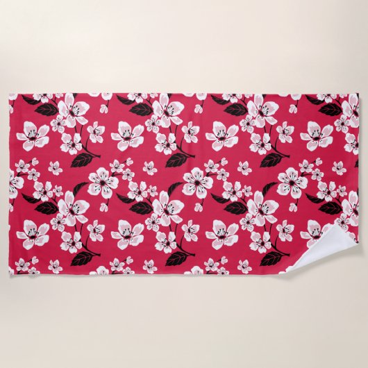 CHERRY BLOSSOM - SAKURA (RED) STRANDLAKEN (Voorkant)