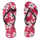 CHERRY BLOSSOM - SAKURA (RED) TEENSLIPPERS (Voetbed)