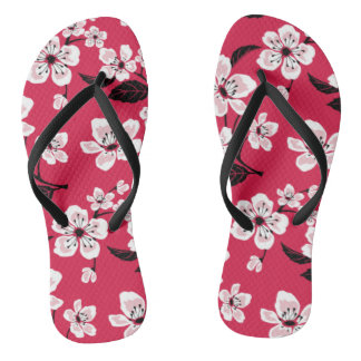 CHERRY BLOSSOM - SAKURA (RED) TEENSLIPPERS