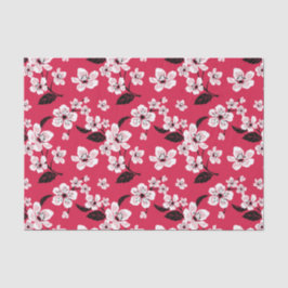 CHERRY BLOSSOM - SAKURA (RED) TISSUEPAPIER