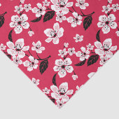CHERRY BLOSSOM - SAKURA (RED) TISSUEPAPIER (Detail)