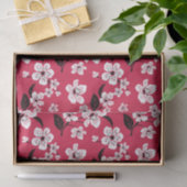 CHERRY BLOSSOM - SAKURA (RED) TISSUEPAPIER (Geschenk)