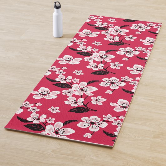 CHERRY BLOSSOM - SAKURA (RED) YOGAMAT (In situ)
