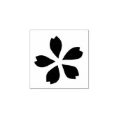 Cherry Blossom Sakura Single Flower 01. Rubberstempel (Afrduk)