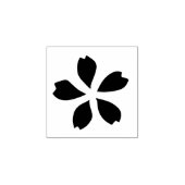 Cherry Blossom Sakura Single Flower 03. Rubberstempel (Afrduk)