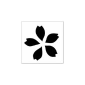 Cherry Blossom Sakura Single Flower 04. Rubberstempel (Afrduk)