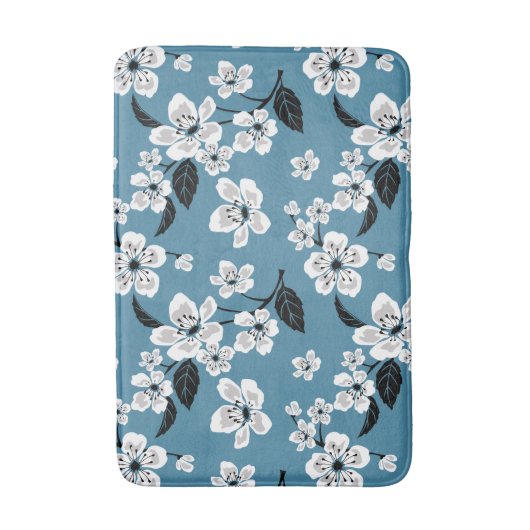 CHERRY BLOSSOM - SAKURA (SMOKY BLUE) BADMAT (Voorkant Verticaal)