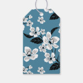 CHERRY BLOSSOM - SAKURA (SMOKY BLUE) CADEAULABEL (Voorkant)