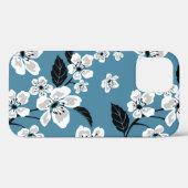 CHERRY BLOSSOM - SAKURA (SMOKY BLUE) Case-Mate iPhone CASE (Achterkant (horizontaal))