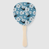 CHERRY BLOSSOM - SAKURA (SMOKY BLUE) HANDWAAIER (Achterkant)