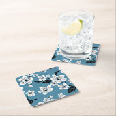 CHERRY BLOSSOM - SAKURA (SMOKY BLUE) KARTONNEN ONDERZETTERS (Insitu)