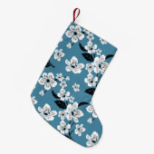 CHERRY BLOSSOM - SAKURA (SMOKY BLUE) KLEINE KERSTSOK (Voorkant (Hangend))
