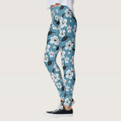 CHERRY BLOSSOM - SAKURA (SMOKY BLUE) LEGGINGS (Links)
