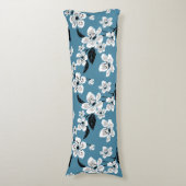 CHERRY BLOSSOM - SAKURA (SMOKY BLUE) LICHAAMSKUSSEN (Voorkant Verticaal)