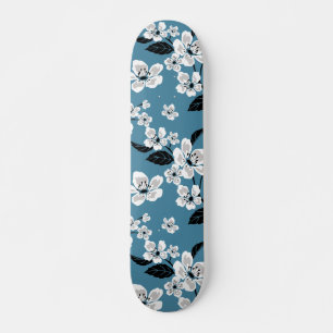 CHERRY BLOSSOM - SAKURA (SMOKY BLUE) PERSOONLIJK SKATEBOARD