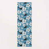 CHERRY BLOSSOM - SAKURA (SMOKY BLUE) YOGAMAT (Voorkant)