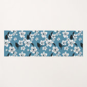 CHERRY BLOSSOM - SAKURA (SMOKY BLUE) YOGAMAT (Voorkant (horizontaal))