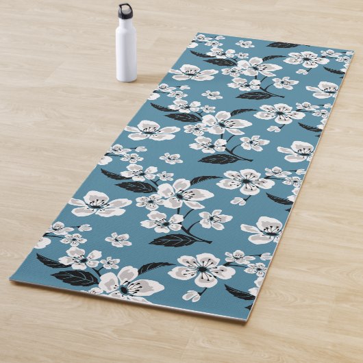 CHERRY BLOSSOM - SAKURA (SMOKY BLUE) YOGAMAT (In situ)