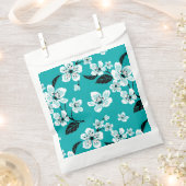 CHERRY BLOSSOM - SAKURA (TEAL) BEDANKZAKJE (Geknipt)