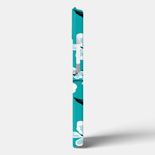 CHERRY BLOSSOM - SAKURA (TEAL) Case-Mate iPhone CASE (Achterkant / Links)