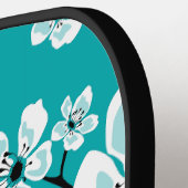 CHERRY BLOSSOM - SAKURA (TEAL) PICKLEBALL PADDLE (Links Detail)