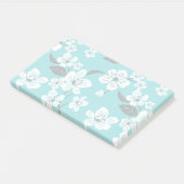 CHERRY BLOSSOM - SAKURA (TEAL) POST-IT® NOTES (Schuin)