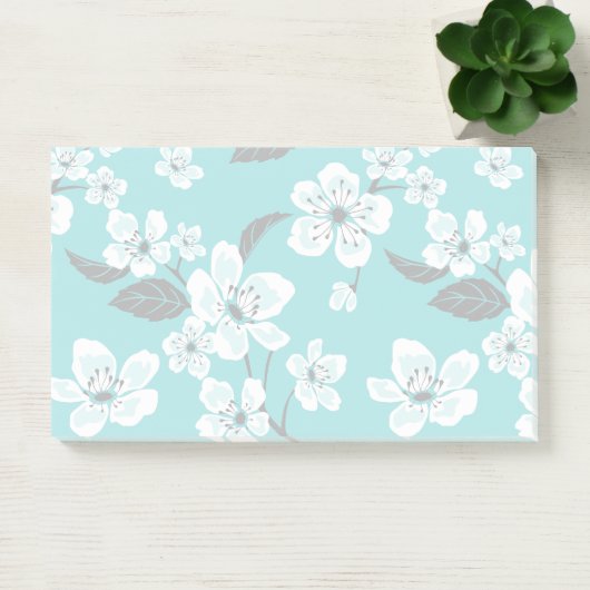 CHERRY BLOSSOM - SAKURA (TEAL) POST-IT® NOTES (Kantoor)
