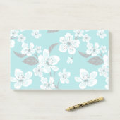 CHERRY BLOSSOM - SAKURA (TEAL) POST-IT® NOTES (Op bureau)