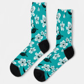 CHERRY BLOSSOM - SAKURA (TEAL) SOKKEN (Links)